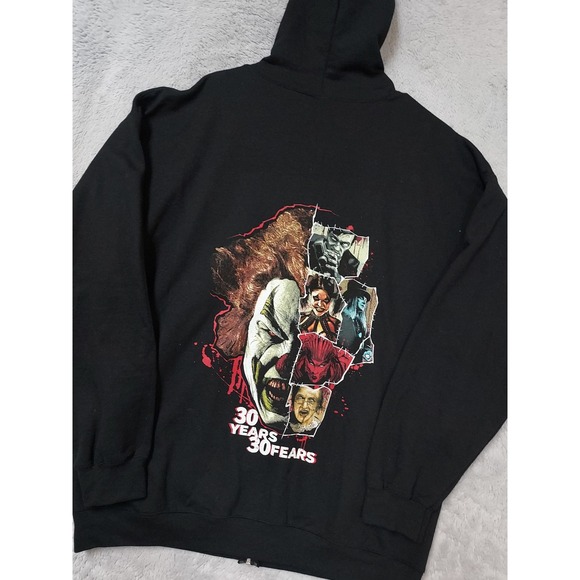 Universal Studios Other - Halloween Horror Nights Jacket Mens XL Universal Studios 30 Years 30 Fears Black